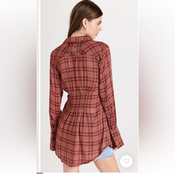 NWT FREE PEOPLE Catalina Remade Shirt - Picture 3 of 6